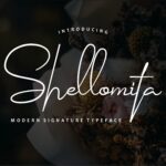 Shellomita Font Poster 1