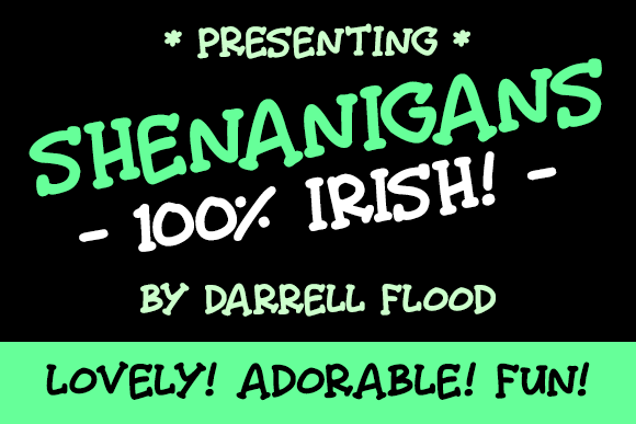 Shenanigans Font