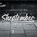 Sheptember Font Poster 1