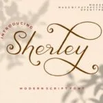 Sherley Font Poster 1