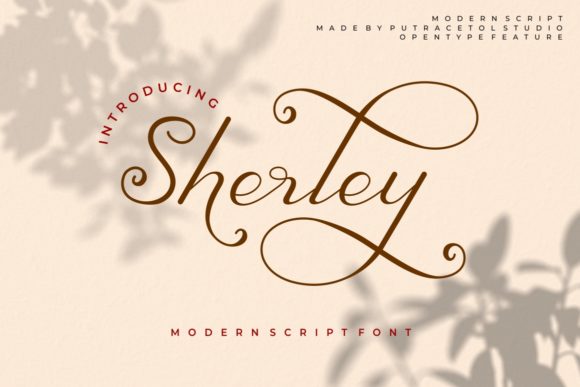 Sherley Font Poster 1