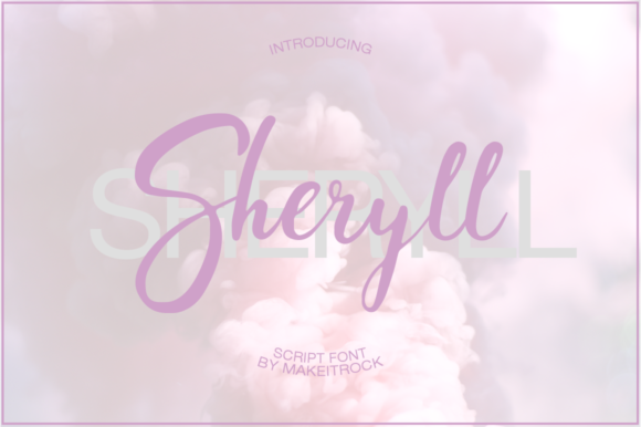 Sheryll Font Poster 1