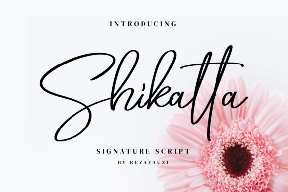 Shikatta Font Poster 1