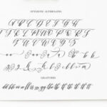 Shington Script Font Poster 5