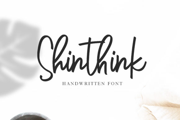 Shinthink Font Poster 1