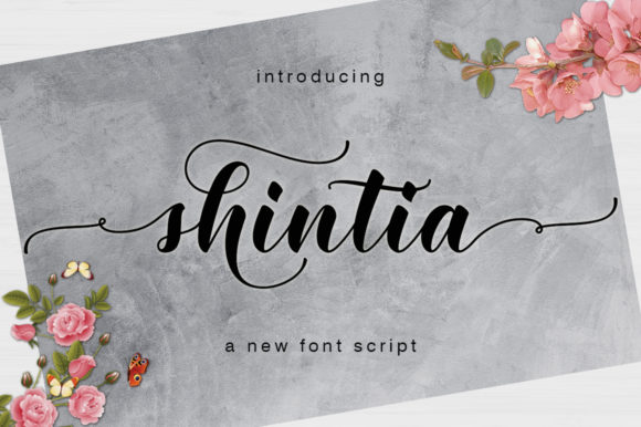 Shintia Font Poster 1