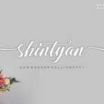 Shintyan Font Poster 1