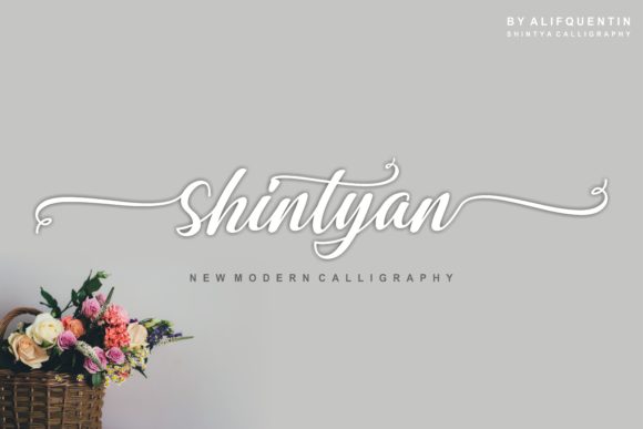 Shintyan Font Poster 1