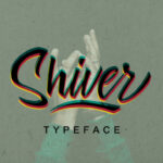 Shiver Font Poster 1