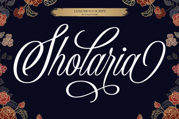 Sholaria Font Poster 1