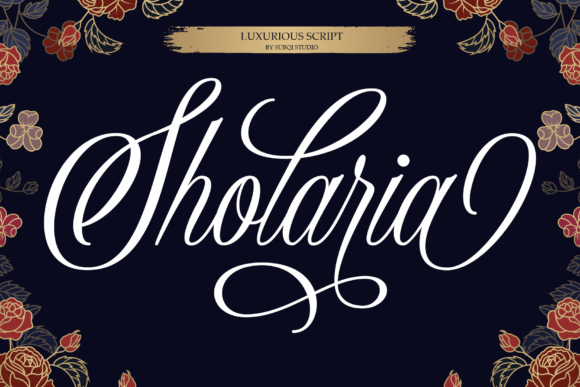 Sholaria Font Sholaria Font Poster 1
