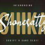 Shoneratty Chika Font Poster 1