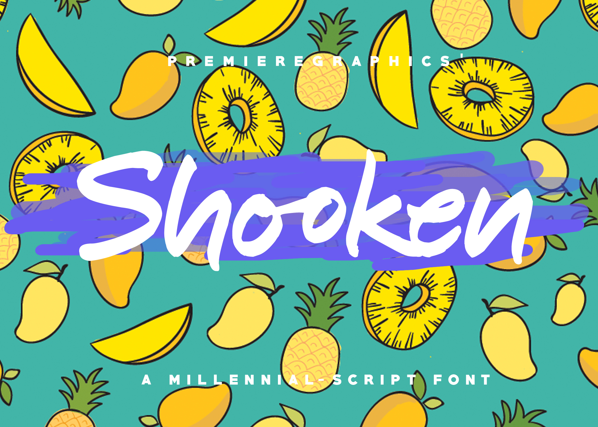 Shooken Font Poster 1