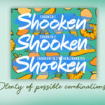Shooken Font Poster 2