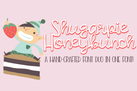 Shugarpie Honeybunch Font Poster 1