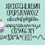 Shugarpie Honeybunch Font Poster 2