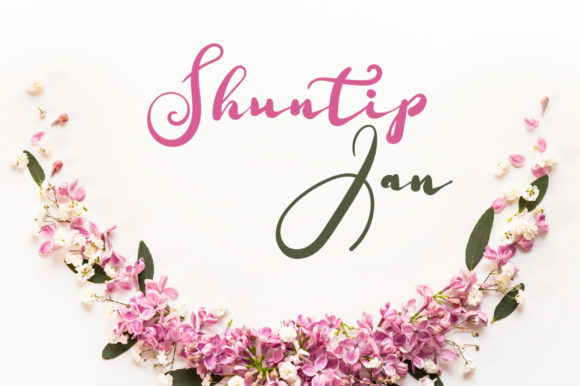 Shuntip Jan Font Poster 1