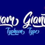 Siam Giants Font Poster 1