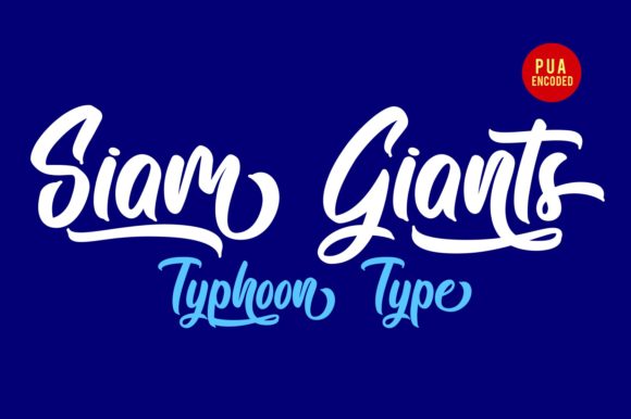 Siam Giants Font