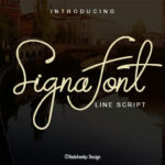 Signa Font Poster 1