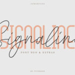 Signaline Duo Font Poster 1