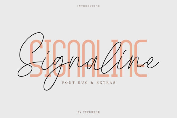 Signaline Duo Font Poster 1