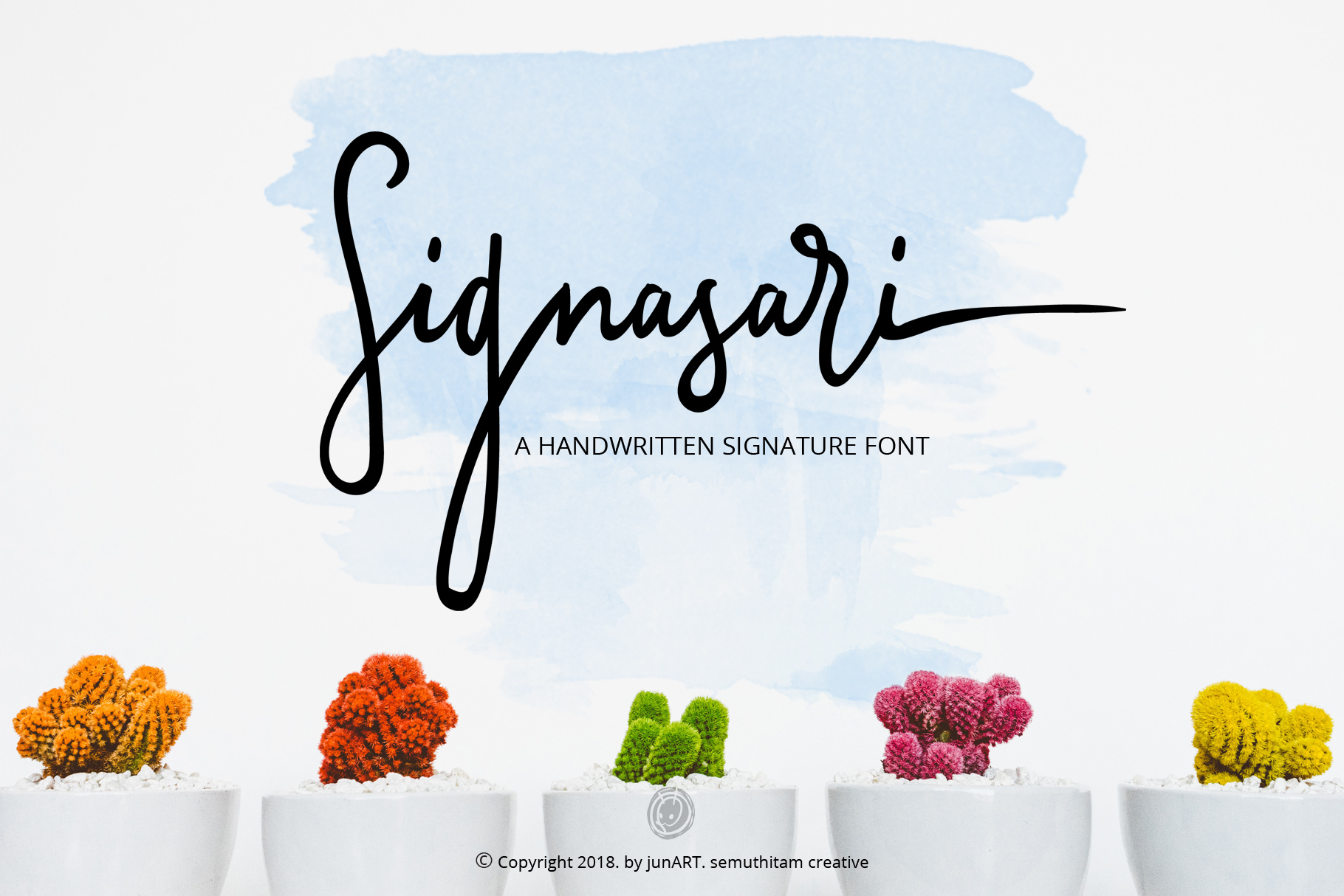 Signasari + Extras Font