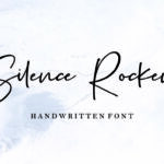 Silence Rocken Font Poster 1