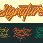 Silent Fighter Font Poster 12