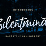 Silentmind Font Poster 1