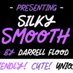 Silky Smooth Font Poster 1