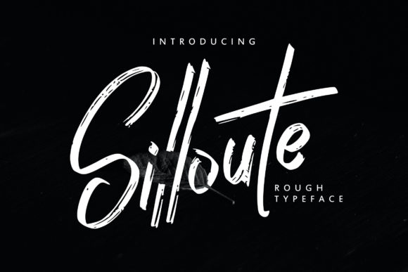 Silloute Font Poster 1