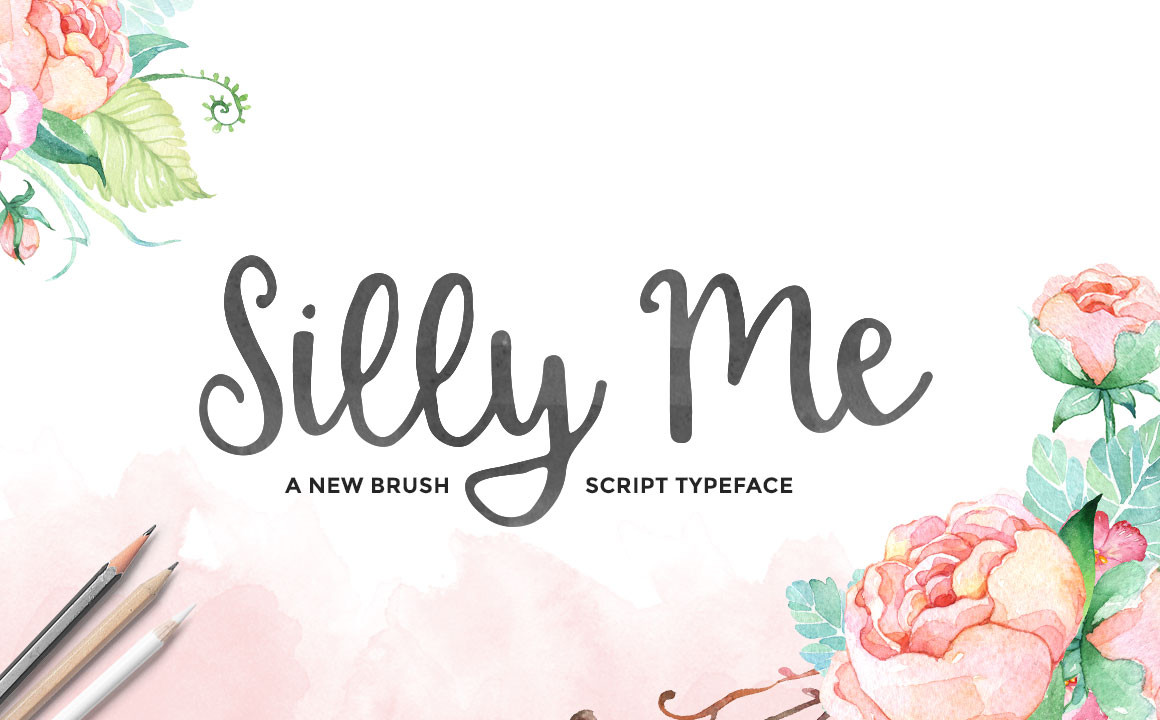 Silly Me Font Poster 1