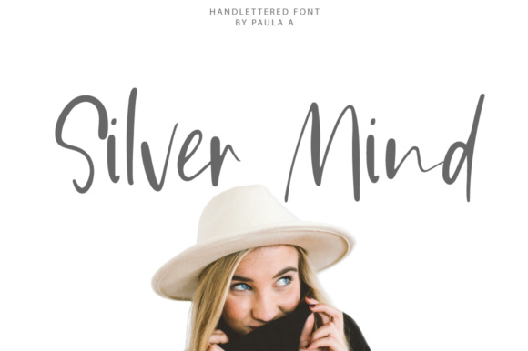 Silver Mind Font Poster 1
