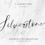 Silverstone Font Poster 1