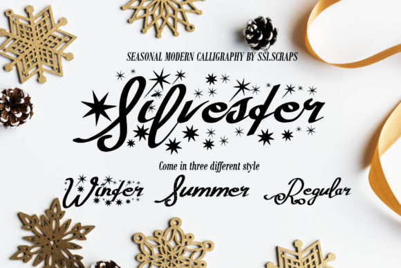 Silvester Font Poster 1