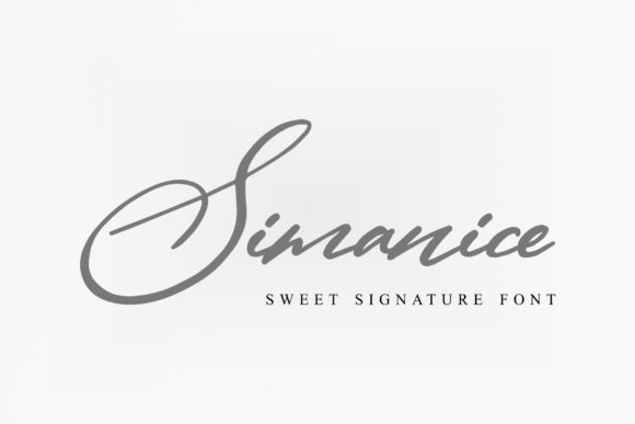 Simanice Font