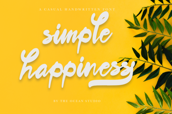 Simple Happiness Font