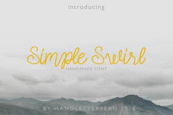 Simple Swirl Family Font