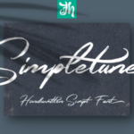 Simpletune Font Poster 1