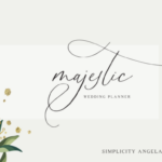 Simplicity Angela Font Poster 3