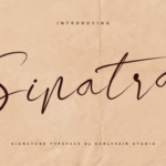 Sinatra Font Poster 1