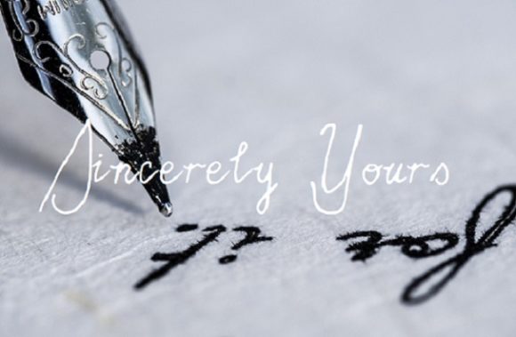 Sincerely Yours Font