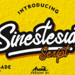 Sinestesia Font Poster 1