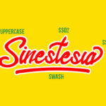 Sinestesia Font Poster 3