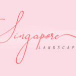 Singapore Landscape Font Poster 1