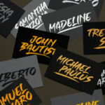 Single Fighter Font Poster 7