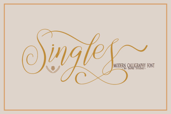 Singles Font