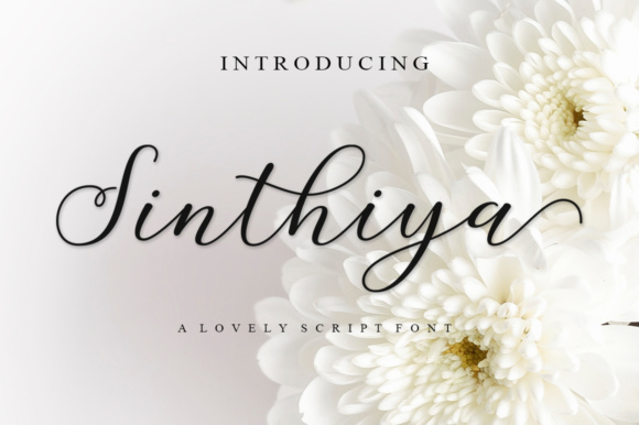 Sinthiya Script Font