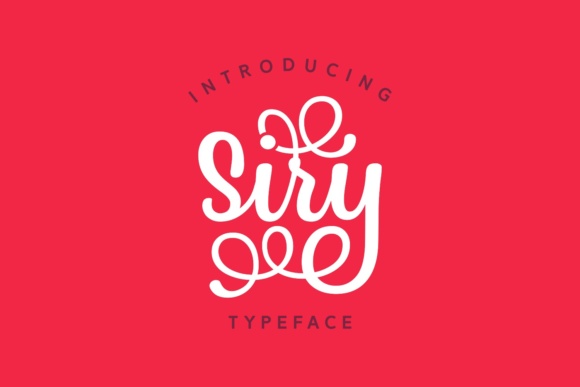 Siry Font Poster 1
